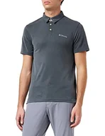 Koszulki męskie - Columbia Nelson Point Polo męska, szary, xl EO0035 - miniaturka - grafika 1