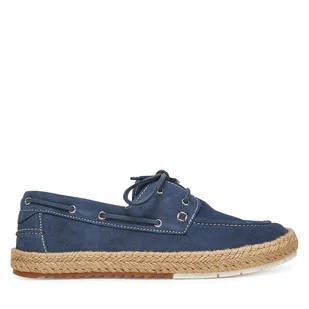 Espadryle Gino Rossi BUMPER-01 MI08 Niebieski - Espadryle męskie - miniaturka - grafika 1