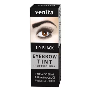 Venita Henna do brwi w proszku Czarna VEN-HBR-TCZ - Akcesoria i kosmetyki do stylizacji brwi - miniaturka - grafika 1