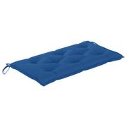 Poduszki - vidaXL Poduszka na ławkę ogrodową, niebieska, 110x50x7 cm, tkanina - miniaturka - grafika 1