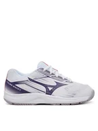 Bluzy sportowe damskie - Mizuno Buty halowe Cyclone Speed 5 V1GC258035 Biały - miniaturka - grafika 1