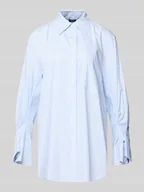 Bluzki damskie - Bluzka koszulowa z listwą guzikową model ‘Benice’ - miniaturka - grafika 1