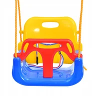 Place zabaw - HUŚTAWKA 3W1 OGRODOWA LUB DOMOWA PLASTIKOWA DLA DZIECI - miniaturka - grafika 1