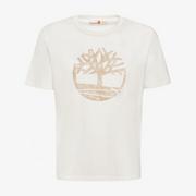 Koszulki męskie - TIMBERLAND T-SHIRT GARMENT DYE LOGO GRAPHIC TEE - Timberland - miniaturka - grafika 1