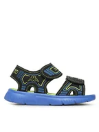 Buty dla chłopców - Kappa Sandały 260887K Czarny - miniaturka - grafika 1
