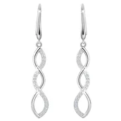 Kolczyki - Kolczyki Srebrne - KOLCZYKI WISZĄCE - miniaturka - grafika 1