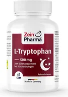 Aminokwasy - Zein Pharma - L-Tryptofan, 500mg, 45 kapsułek - miniaturka - grafika 1