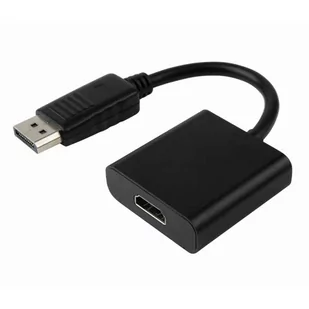 Adapter AV Logo DisplayPort HDMI Czarny - Akcesoria do tabletów i e-booków - miniaturka - grafika 1