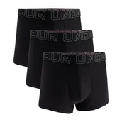 Majtki męskie - Bokserki męskie Under Armour Perf Tech Solid 3in 3Pack Black 3XL - miniaturka - grafika 1