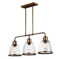 Lampy sufitowe - Feiss Zwis Vintage 3pł HOBSON FE/HOBSON/3P AB ELSFE/HOBSON/3P AB - miniaturka - grafika 1