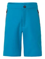 Spodenki damskie - VAUDE Kids Badile Shorts II - szorty dla dzieci - z materiału softshell - miniaturka - grafika 1