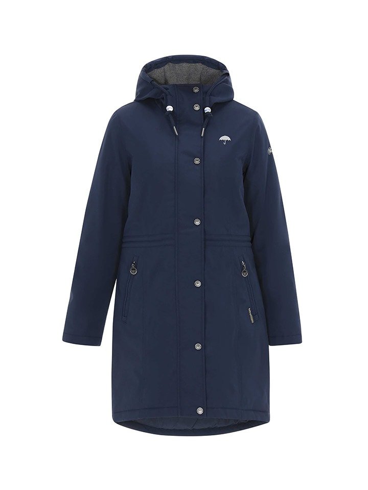 Schmuddelwedda Parka w kolorze granatowym
