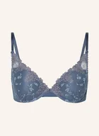 Biustonosze - Passionata Biustonosz Push-Up White Nights blau - miniaturka - grafika 1