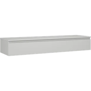 Mexen Orio szafka łazienkowa podumywalkowa 160 cm z blatem, 1 szuflada, szara mat - 91A10-16023-1-BFC62 - Szafki łazienkowe - miniaturka - grafika 1