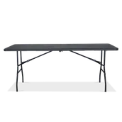 Stoły gastronomiczne - Stół składany CATERINGOWY 180 cm Graphite Wood - Focus Garden - miniaturka - grafika 1