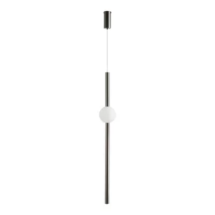 Lampa wisząca O-LINE LED 93 cm czarna ST-1689L BK Step Into Design - Lampy sufitowe - miniaturka - grafika 1