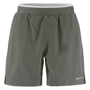 Męskie Spodenki CRAFT ADV ESSENCE 2-IN-1 SHORTS 2 M 1915950-985000 – Szary - Spodenki męskie - miniaturka - grafika 1