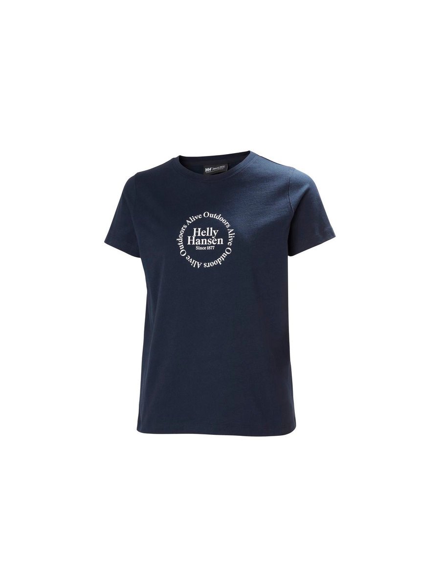 Koszulka HELLY HANSEN W CORE GRAPHIC T-SHI granatowy M