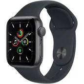 Smartwatch - Apple Watch SE GPS 44mm Space Gray Aluminium/Midnight SportGPS - miniaturka - grafika 1