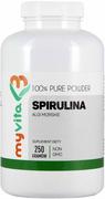 Suplementy naturalne - MyVita Spirulina proszek - butelka 250g M453 - miniaturka - grafika 1