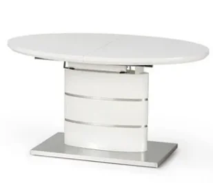 Stół rozkładany biały połysk S9-H19 - Stoły - miniaturka - grafika 1