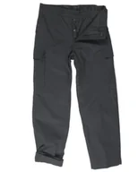 Spodnie męskie - Mil-Tec BW MOLESKINHOSE THERMO męskie spodnie 60 11321002-060 czarne - miniaturka - grafika 1