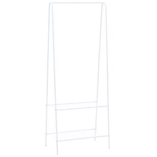 vidaXL Wieszak na ubrania, 59 x 35 x 150 cm, biały - Wieszaki i stojaki - miniaturka - grafika 1