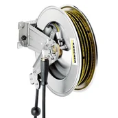 Węże ogrodowe i zraszacze - KARCHER Automatyczny bęben na wąż na ścianę - miniaturka - grafika 1