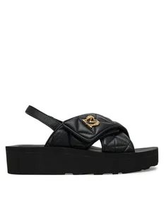 LOVE MOSCHINO Sandały JA16044I1MIE0000 Czarny - Sandały damskie - miniaturka - grafika 1