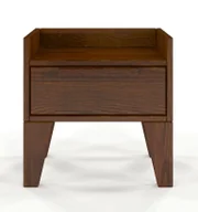 Szafki nocne - Drewniana szafka nocna z szufladą S2-W83 - miniaturka - grafika 1