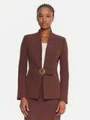 Marynarki i żakiety damskie - Rinascimento Marynarka CFC0126208003 Brązowy Slim Fit - miniaturka - grafika 1