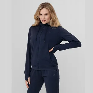 Bluza 4F H4Z22-BLD353 31S granatowy XS - Bluzy damskie - miniaturka - grafika 1