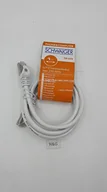 Kable miedziane - Schwaiger Schwaiger Schwaiger CAT6 Netzwerkkabel S/FTP 1,0m weiß CKB6010052 - miniaturka - grafika 1