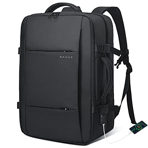 BANGE Plecak podróżny, bagaż podręczny, wytrzymały plecak Convertible Duffle Bag Fit na laptopa o przekątnej ekranu 17,3