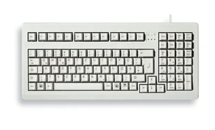 CHERRY G80-1800 klawiatura PS/2 QWERTY Hiszpański Szary G80-1800LPCES-0 - Klawiatury - miniaturka - grafika 1