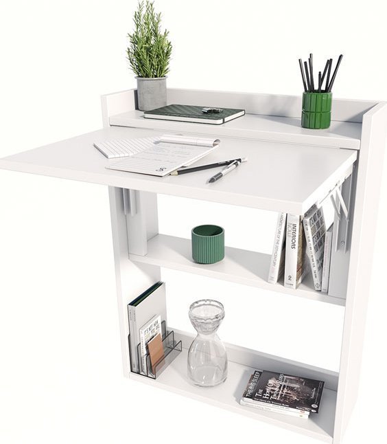 Biurko Elior Vatos Białe 70 cm x