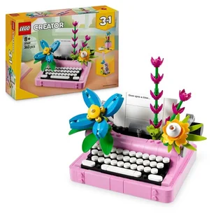 LEGO 31169 Creator 3w1 Maszyna do pisania z kwiatami - Klocki - miniaturka - grafika 4
