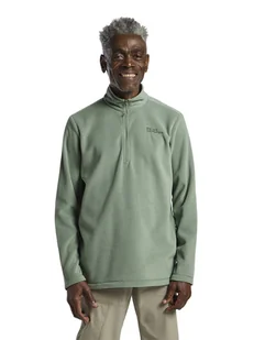 Jack Wolfskin Bluza polarowa "Taunus" w kolorze zielonym - Odzież trekkingowa męska - miniaturka - grafika 1