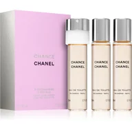 Wody i perfumy damskie - Chanel Chance 3 x 20ml uzupełnienie woda toaletowa - miniaturka - grafika 1