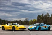 Czasopisma - Pojedynek Ferrari Italia vs McLaren 570GT - Tor Kielce, Tor Słomczyn (Warszawa) - miniaturka - grafika 1