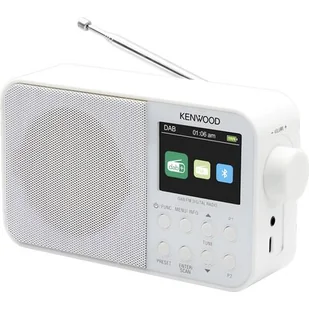 KENWOOD CR-M30DAB-W Cyfrowe Przenośne Biały - Radia - miniaturka - grafika 1
