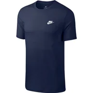 Koszulki męskie - Nike, Koszulka męska, Sportswear AR4997 410, grafitowy, rozmiar L - miniaturka - grafika 1