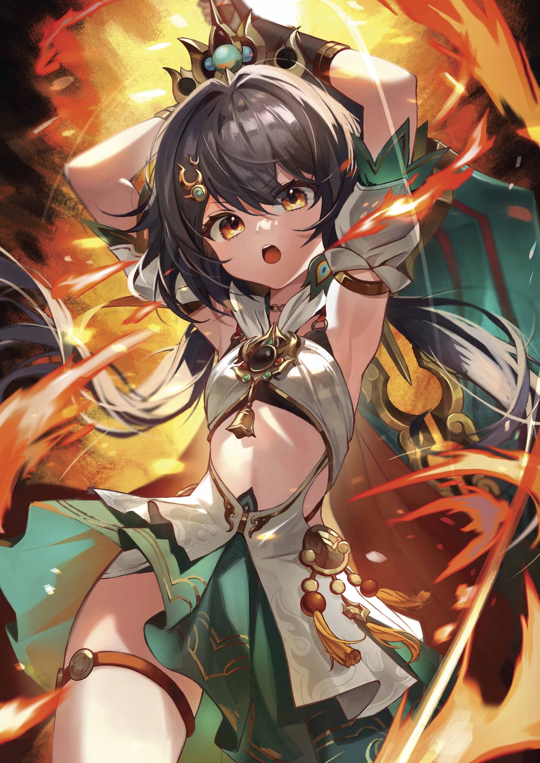 Plakat A3 Honkai Star Rail Hsr Anime Gra Yunli