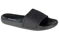 Moda i Uroda OUTLET - Big Star Slipper DD174690, Męskie, klapki, Czarny - miniaturka - grafika 1