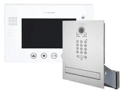 Wideodomofony - Wideodomofon Vidos S561D-SKM M670W z szyfratorem - miniaturka - grafika 1