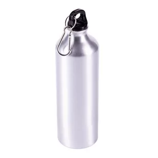 Bidon aluminiowy Easy Tripper 800 ml, srebrny - Shakery i bidony sportowe - miniaturka - grafika 1