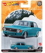Samochody i pojazdy dla dzieci - Samochód Mattel Hot Wheels PREMIUM '73 Volvo 142 GL - miniaturka - grafika 1
