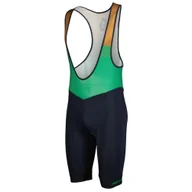 Spodnie sportowe męskie - Męskie spodenki rowerowe Scott Bib Shorts M's RC Team ++ Rozmiar: M / Kolor: niebieski/zielony - miniaturka - grafika 1