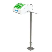 Sprzęt ratunkowy - Zamknięta Myjka Na Stojaku Do Mycia Oczu I Twarzy 45Gp Hughes - miniaturka - grafika 1