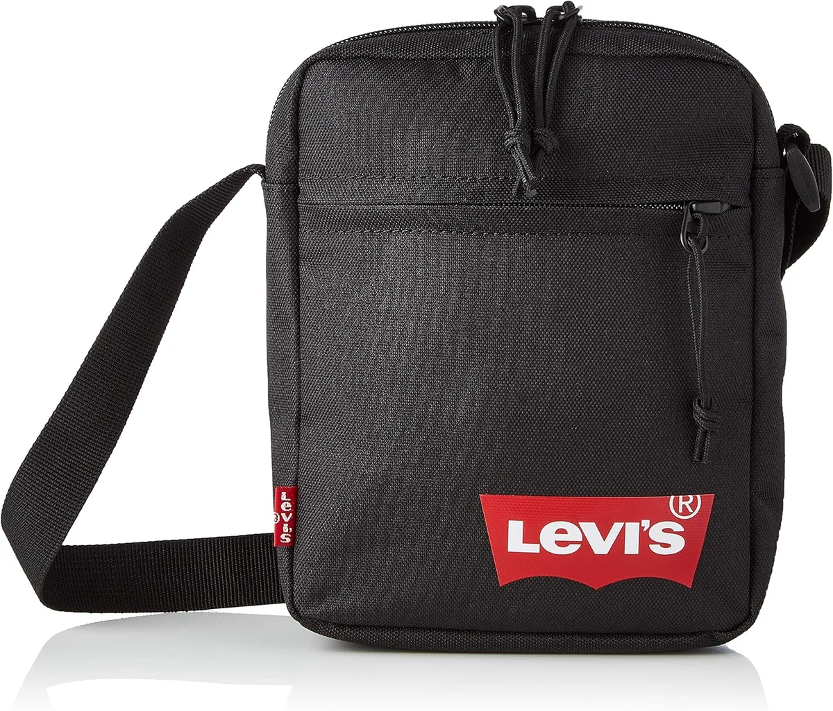 Levi's mini torba na ramię męska crossbody zamek czarna